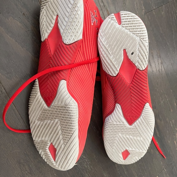 ADIDAS NEMEZIZ 19.3 IN Men's Soccer Shoe -Active Red Size 12 - Picture 5 of 5